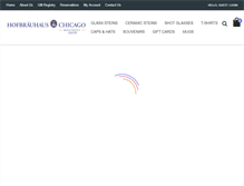 Tablet Screenshot of hbchicagoshop.com